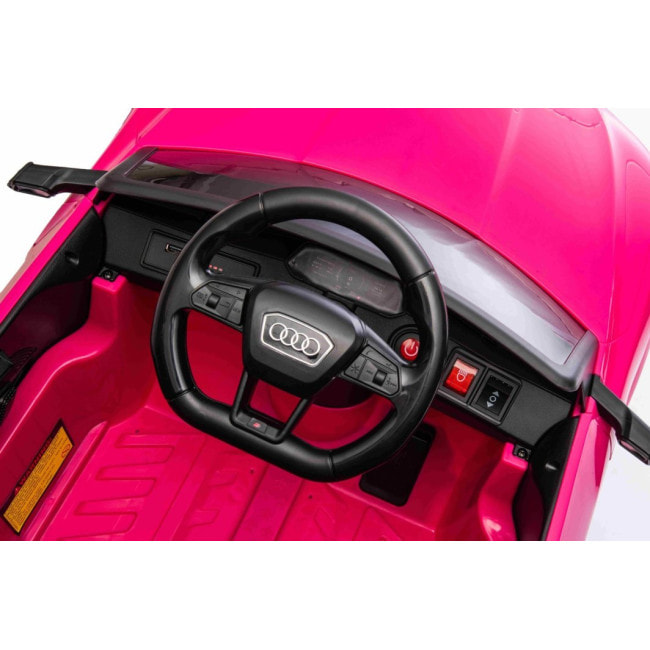 Детская аккумуляторная машинка Audi SQ8 Розовая