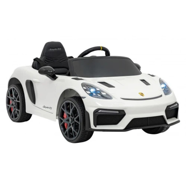Детская аккумуляторная машинка Porsche 718 MP4 Белая