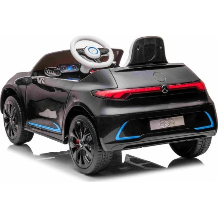 Дитяча акумуляторна машинка Mercedes Benz AMG EQA Чорна