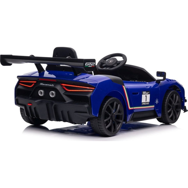Детская аккумуляторная машинка Maserati MC20 GT2 Синяя