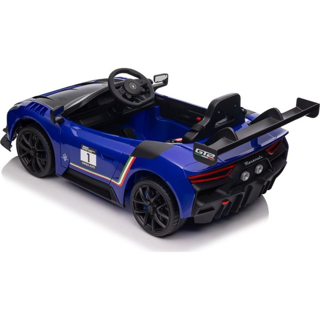 Детская аккумуляторная машинка Maserati MC20 GT2 Синяя