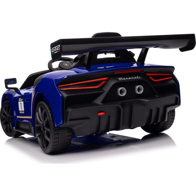 Детская аккумуляторная машинка Maserati MC20 GT2 Синяя