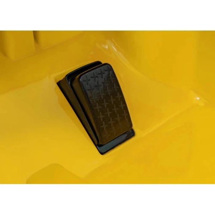 Дитяча акумуляторна машинка Porsche 718 Жовта