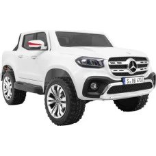 Детская аккумуляторная машинка Mercedes Benz X-Class Белая