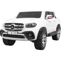 Детская аккумуляторная машинка Mercedes Benz X-Class Белая