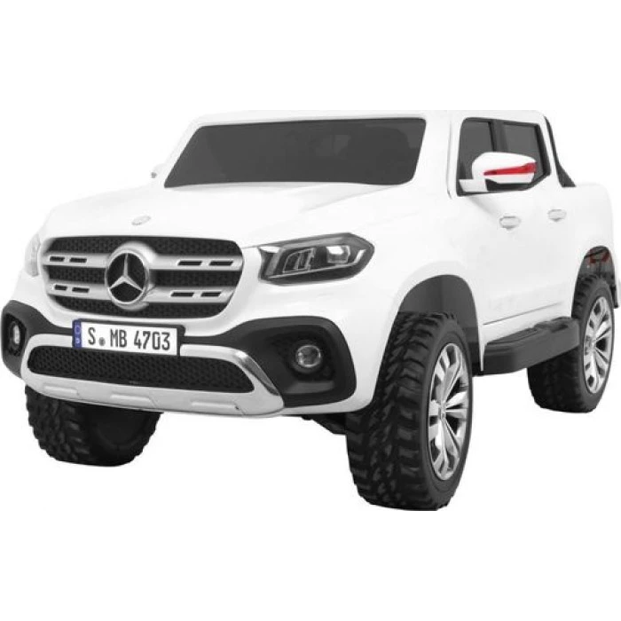 Детская аккумуляторная машинка Mercedes Benz X-Class Белая