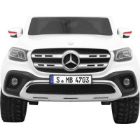Детская аккумуляторная машинка Mercedes Benz X-Class Белая