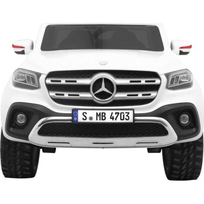 Детская аккумуляторная машинка Mercedes Benz X-Class Белая