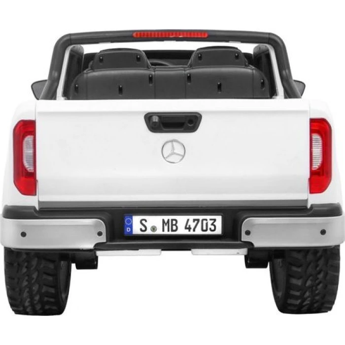 Детская аккумуляторная машинка Mercedes Benz X-Class Белая