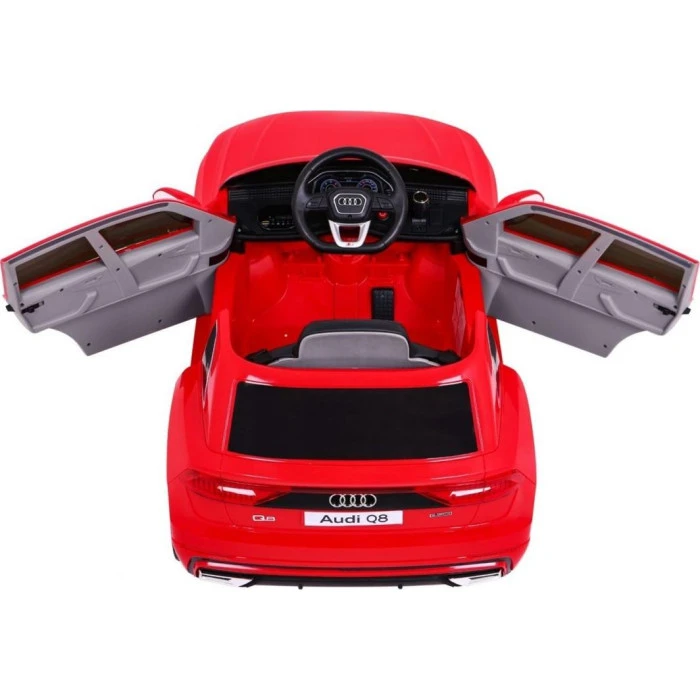 Дитяча акумуляторна машинка Audi Q8 Червона