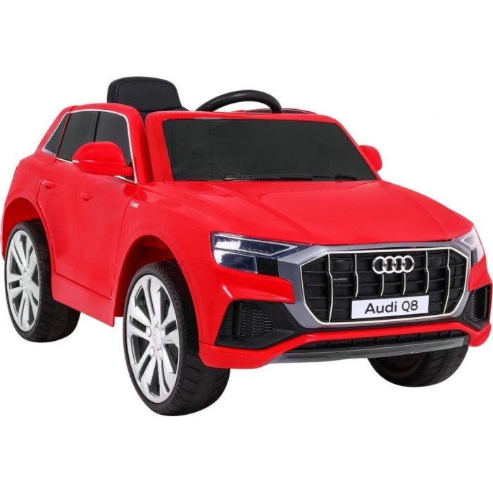 Дитяча акумуляторна машинка Audi Q8 Червона