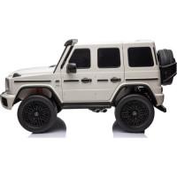 Дитяча акумуляторна машинка Mercedes Benz G63 AMG XXL Біла