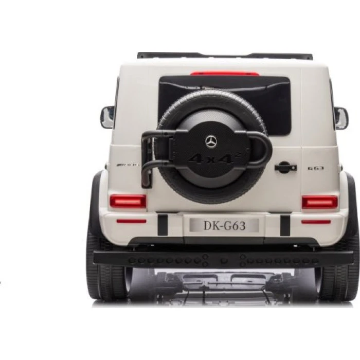 Дитяча акумуляторна машинка Mercedes Benz G63 AMG XXL Біла