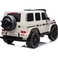 Дитяча акумуляторна машинка Mercedes Benz G63 AMG XXL Біла