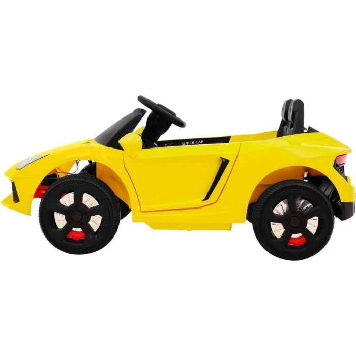Детская аккумуляторная машинка Желтая