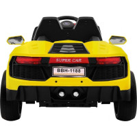 Детская аккумуляторная машинка Желтая