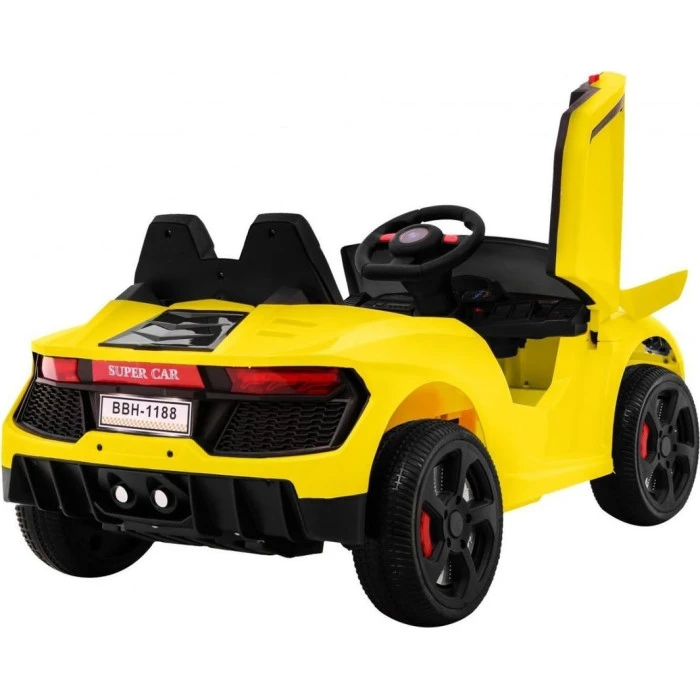 Детская аккумуляторная машинка Желтая