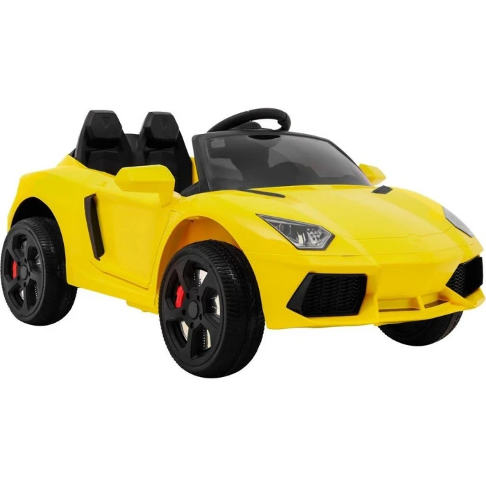 Детская аккумуляторная машинка Желтая