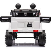 Дитяча акумуляторна машинка Toyota FJ Cruiser Біла