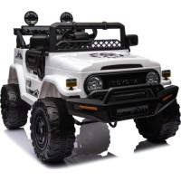 Дитяча акумуляторна машинка Toyota FJ Cruiser Біла