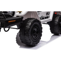 Дитяча акумуляторна машинка Toyota FJ Cruiser Біла