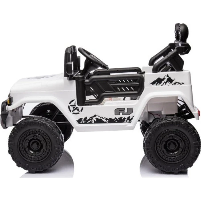 Дитяча акумуляторна машинка Toyota FJ Cruiser Біла