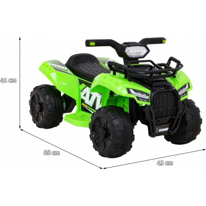Детский аккумуляторный квадроцикл Storm Зеленый
