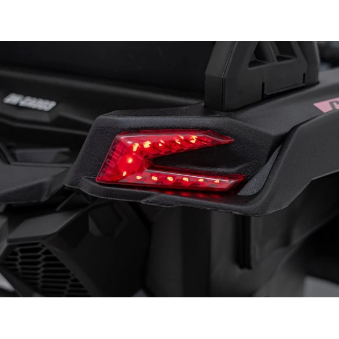 Дитячий акумуляторний квадроцикл CAN-AM Maverick рожевий