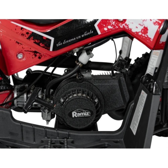 Детский аккумуляторный квадроцикл RENEGADE HIPERFECT 49CC Красный