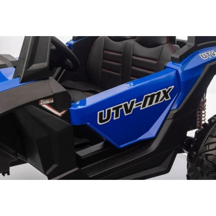 Дитяча акумуляторна машинка Баггі UTV-MX 2000N Синя
