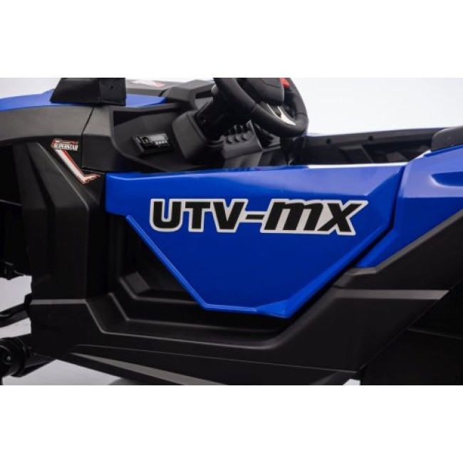 Дитяча акумуляторна машинка Баггі UTV-MX 2000N Синя