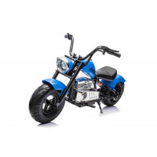 Детский аккумуляторный мотоцикл Chopper Warrior Синий