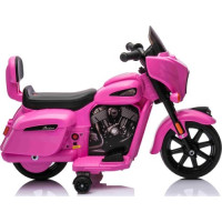 Дитячий акумуляторний мотоцикл Чоппер INDIAN Рожевий