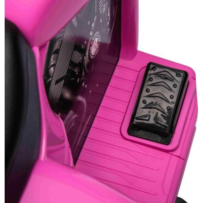 Дитячий акумуляторний мотоцикл Чоппер INDIAN Рожевий