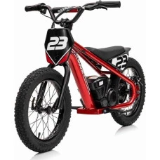 Дитячий акумуляторний мотоцикл BAIGOR 23 PRO Червоний