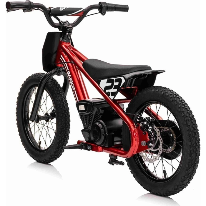 Дитячий акумуляторний мотоцикл BAIGOR 23 PRO Червоний