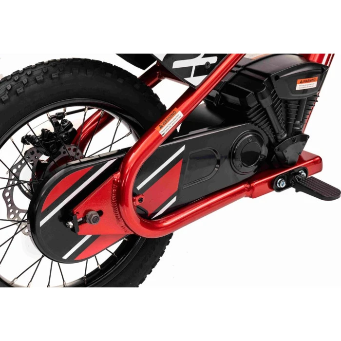 Дитячий акумуляторний мотоцикл BAIGOR 23 PRO Червоний