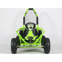 Детский аккумуляторный картинг MUD MONSTER Зеленый