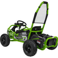 Детский аккумуляторный картинг MUD MONSTER Зеленый