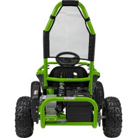 Детский аккумуляторный картинг MUD MONSTER Зеленый