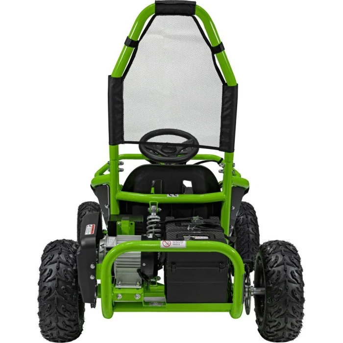 Дитячий акумуляторний картинг MUD MONSTER Зелений