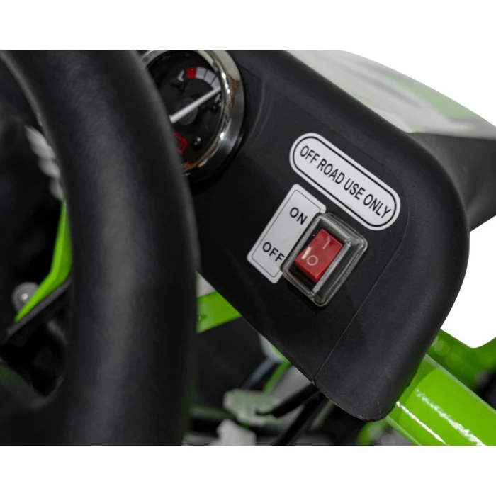 Дитячий акумуляторний картинг MUD MONSTER Зелений