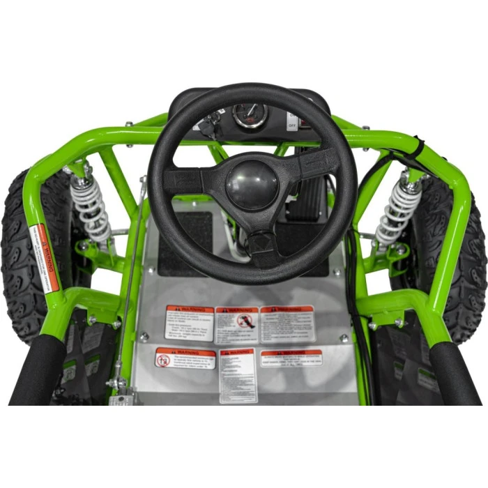 Дитячий акумуляторний картинг MUD MONSTER Зелений