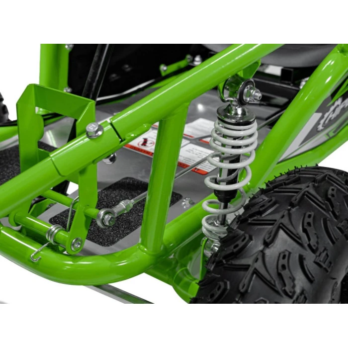 Дитячий акумуляторний картинг MUD MONSTER Зелений