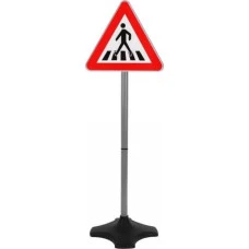 Набір із 5 дорожніх знаків на підставках для маленьких водіїв 3+ Уроки водіння