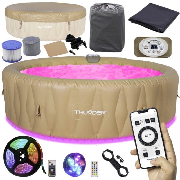 Джакузи-SPA надувное Thunder LATTE 6-местное