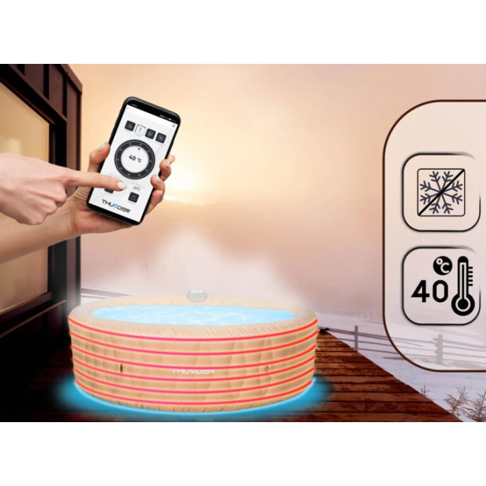 Джакузи-SPA надувное Thunder LATTE 6-местное