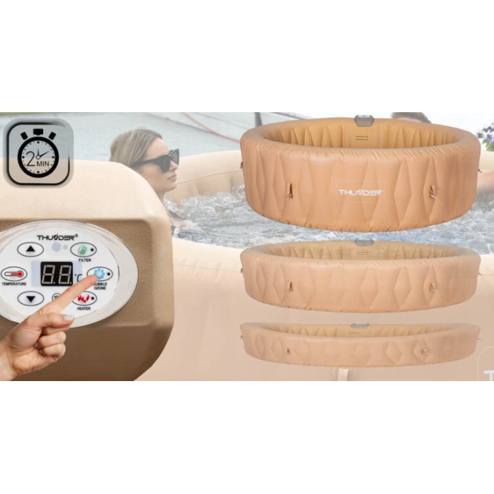 Джакузи-SPA надувное Thunder LATTE 6-местное