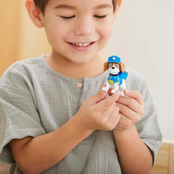 Машинка детская Spin Master Базовый строительный автомобиль с фигуркой Уловка "Щенячий патруль"