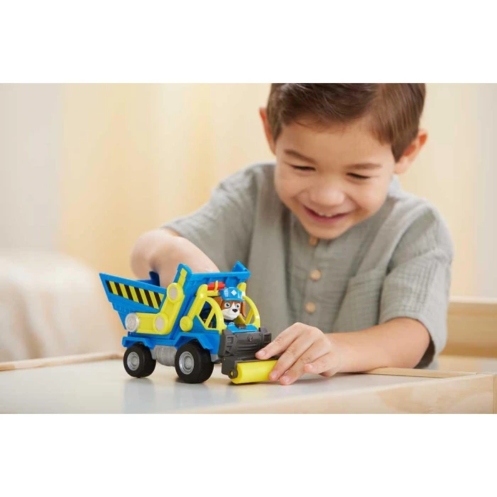 Машинка детская Spin Master Базовый строительный автомобиль с фигуркой Уловка "Щенячий патруль"